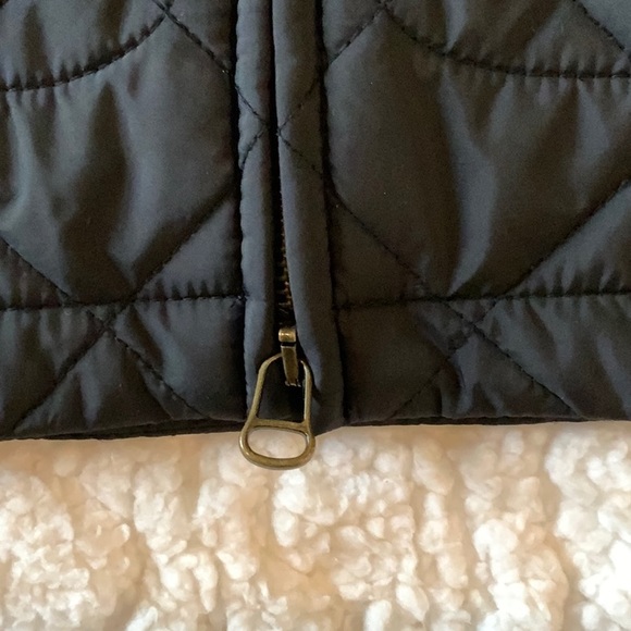 Ralph Lauren Polo Sport Black Vest with Tan Suede Size S/P - Picture 6 of 9